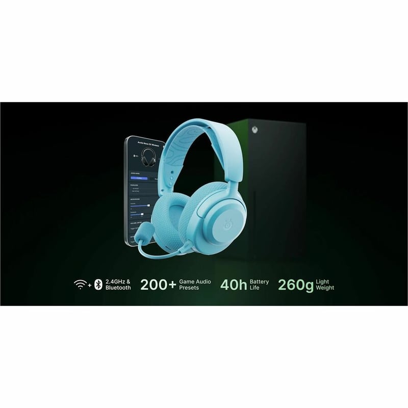 ARCTIS NOVA 3X WIRELESS AQUA GAMING HEADSET - Thumbnail 4