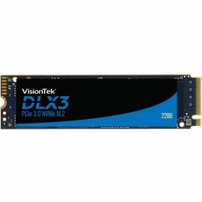 VisionTek DLX3 256 GB Solid State Drive - M.2 2280 Internal - PCI Express NVMe (PCI Express NVMe 3.0 x4) - Thumbnail 1