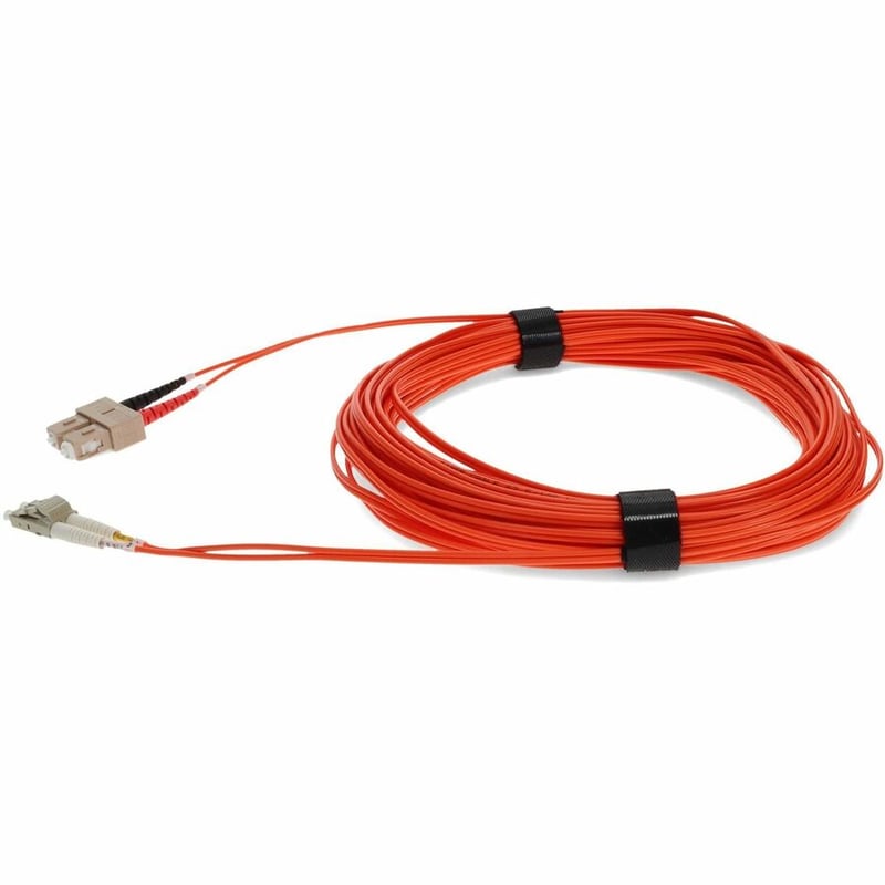 15M MULTIMODE MMF 62.5/125 DUPLEX LC/SC OM1 ORANGE PATCH CABLE - Thumbnail 2