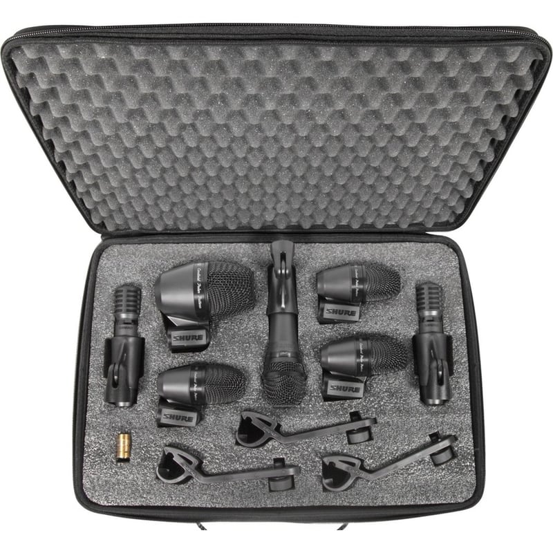 Shure PGADRUMKIT7 PGADRUMKIT7 7PC DRUMKIT PGA52, 57, 56(X3), 81(X2) - Thumbnail 2
