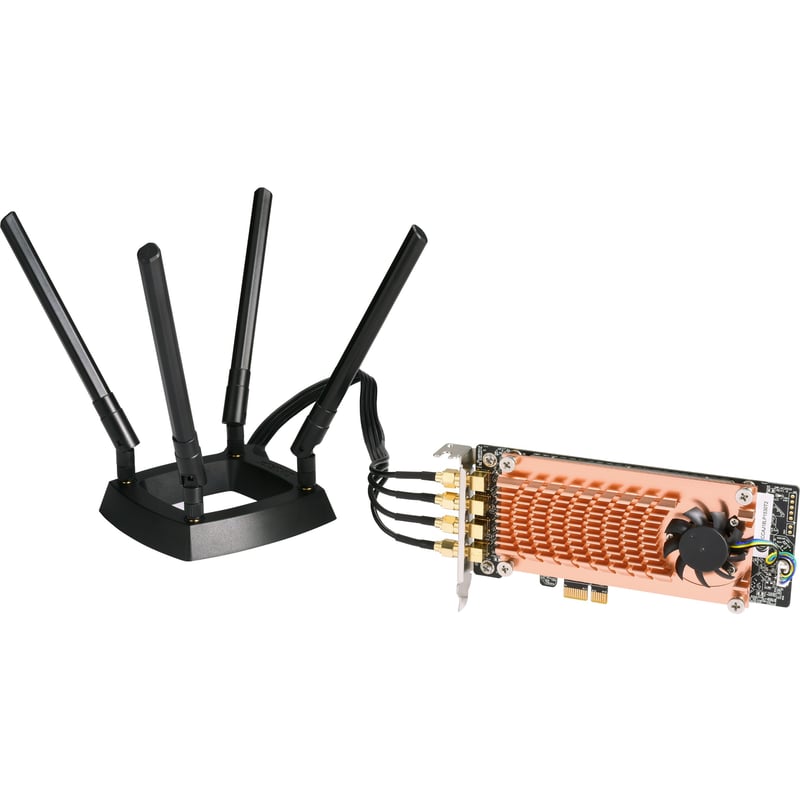 QNAP QWA-AC2600 IEEE 802.11ac Wi-Fi Adapter for Desktop Computer, NAS - Thumbnail 1