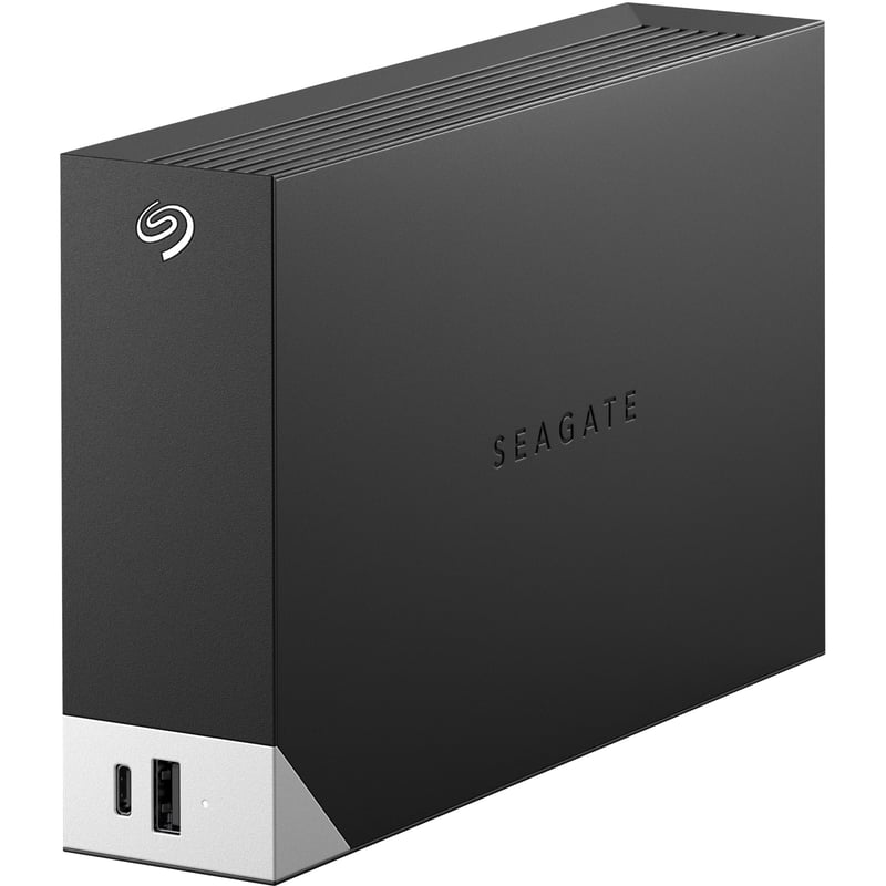 Seagate One Touch STLC10000400 10 TB Hard Drive - 3.5" External - SATA (SATA/600) - Black - Thumbnail 1