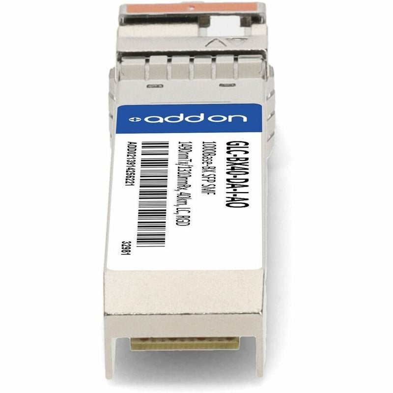 AddOn Cisco GLC-BX40-DA-I Compatible TAA Compliant 1000Base-BX SFP Transceiver (SMF, 1490nmTx/1310nmRx, 40km, LC) - Thumbnail 4