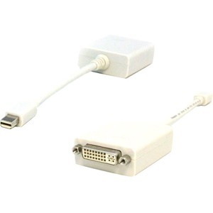 THIS MINI DISPLAYPORT MALE TO DVI-I DUAL LINK FEMALE ADAPTER ALLOWS YOU TO CONNE