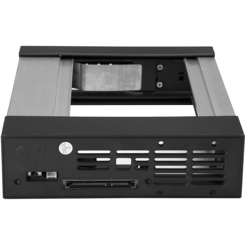 StarTech.com 5.25 to 3.5 Hard Drive Hot Swap Bay - Trayless - Aluminum - For 3.5" SATA/SAS Drives - Front Mount - SAS/ SATA Backplane - Thumbnail 3