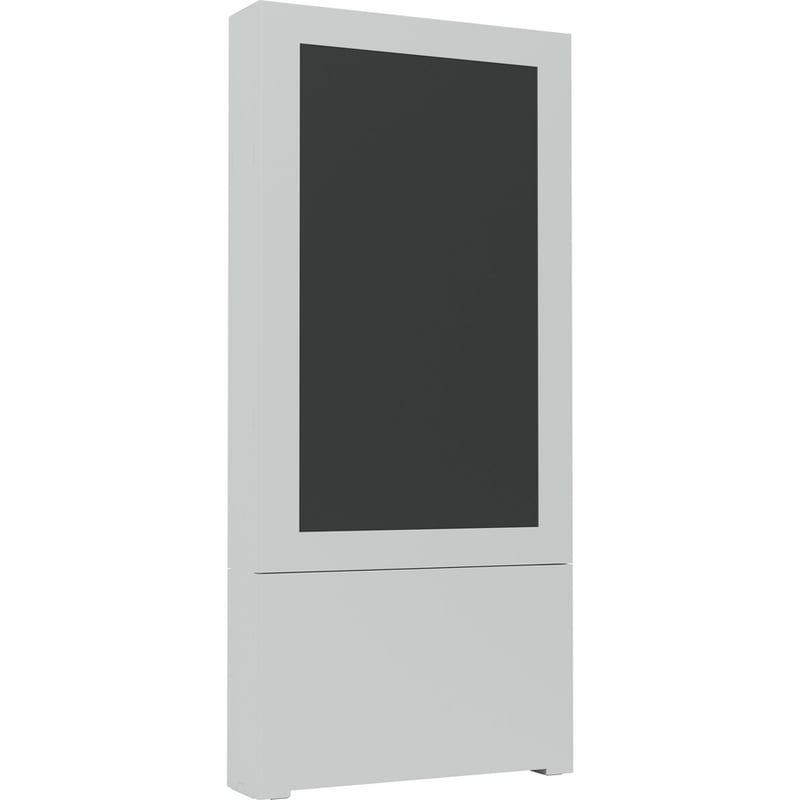Chief Impact 55 Inch Floor Standing Kiosk - Portrait Orientation - Black - Thumbnail 2