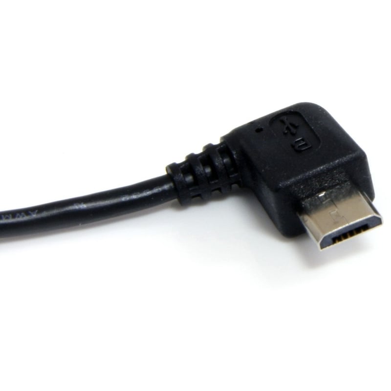 StarTech.com Micro USB A to Right Angle Micro B Cable - Thumbnail 2