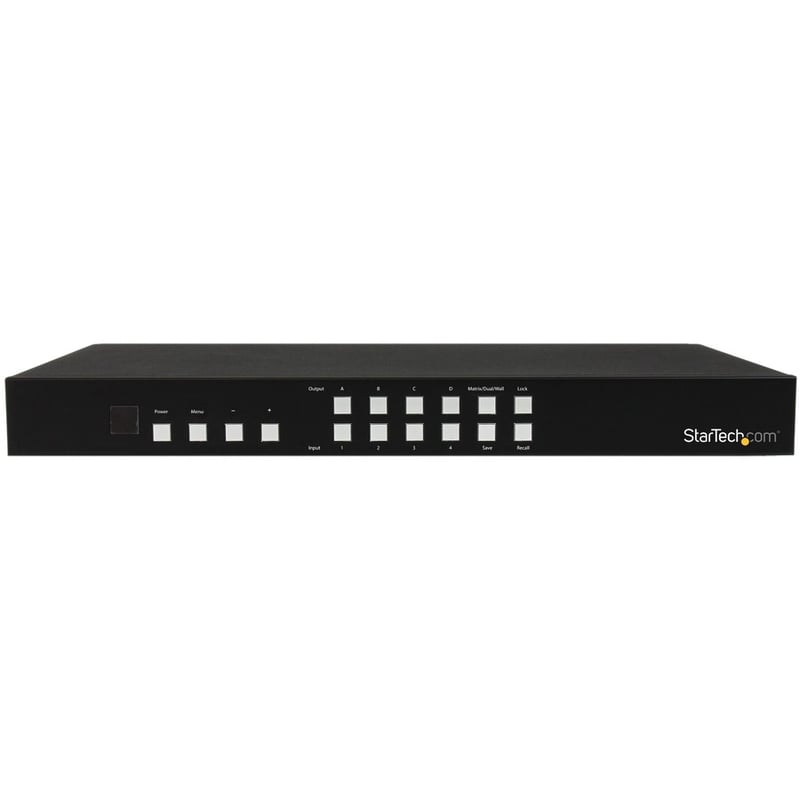StarTech.com 4x4 HDMI Matrix Switch with Picture-and-Picture Multiviewer or Video Wall - Thumbnail 2
