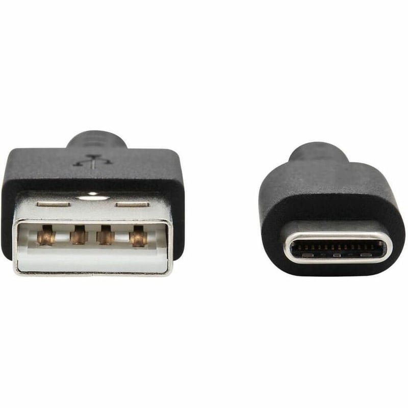 Tripp Lite by Eaton Heavy-Duty USB-A to USB-C Cable USB 2.0 UHMWPE and Aramid Fibers (M/M) Gray 6 ft. (1.83 m) - Thumbnail 3