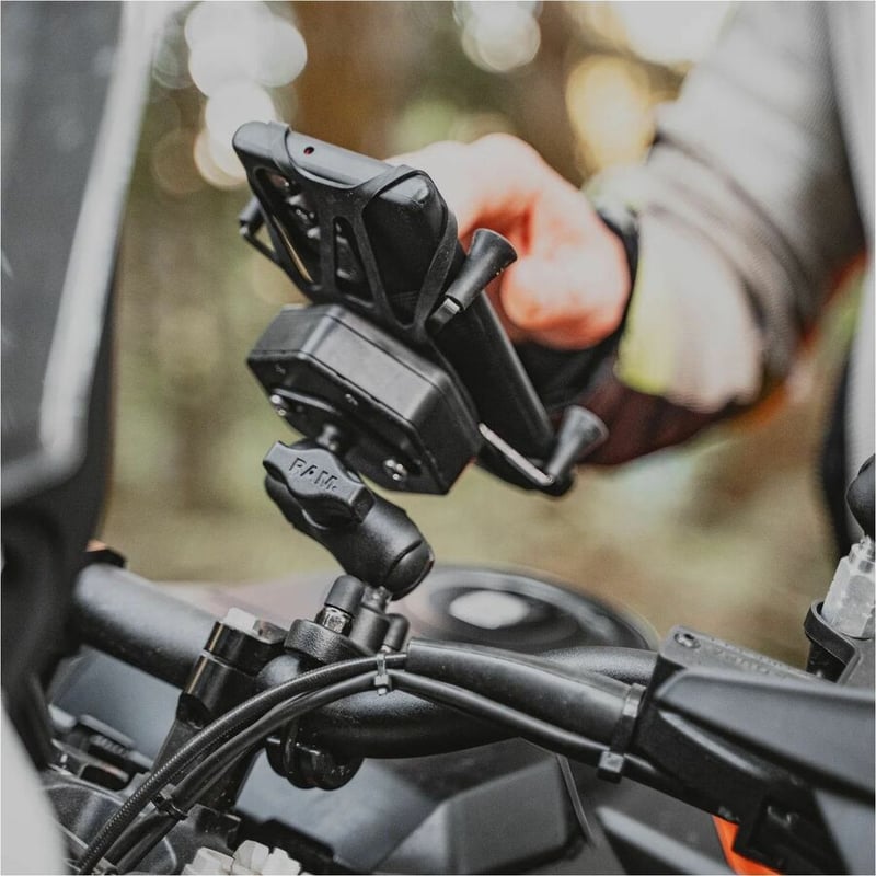 RAM Mounts X-Grip Mounting Adapter for Smartphone, Electronic Equipment, Handheld Device, Phone, Camera, GPS, Computer, iPhone - Landscape/Portrait - Thumbnail 5