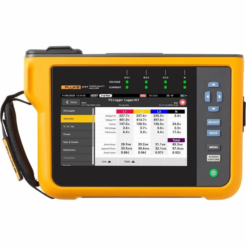 Fluke 1770 Power Quality Analyzer - Thumbnail 1