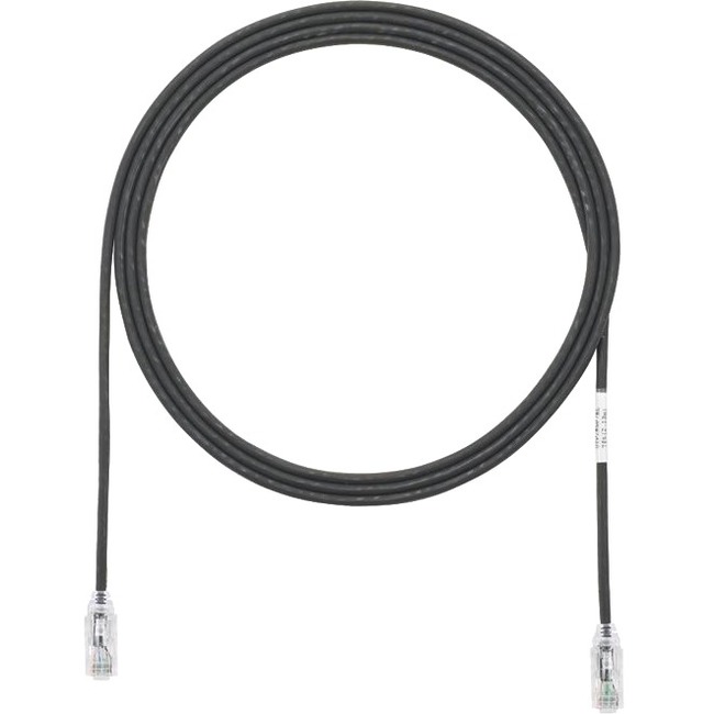 CU PATCH CAT6 SD 8IN BLK BULK 48 PK48