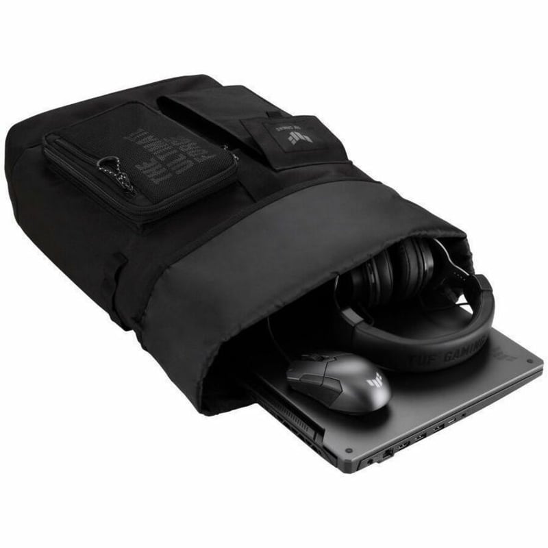 TUF VP4700 Carrying Case (Backpack) for 15" to 17" Notebook, Gaming, Travel, Gear - Black - Thumbnail 3