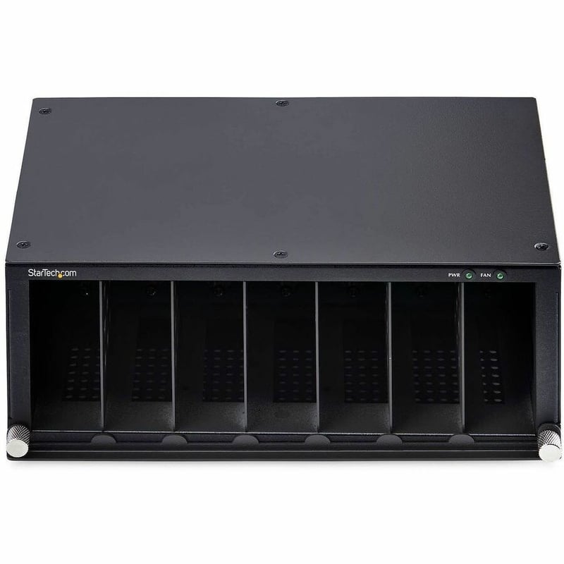 7-SLOT MEDIA CONVERTER CHASSIS UNMANAGED 10IN RACKMOUNT TAA - Thumbnail 3