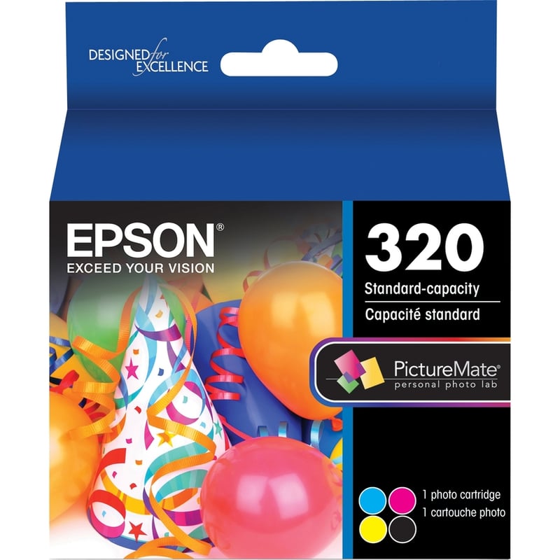 Epson Original Standard Yield Inkjet Ink Cartridge - Cyan, Magenta, Yellow, Black - 4 / Pack - Thumbnail 2