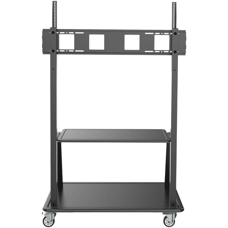 Eaton Tripp Lite Series Heavy-Duty Rolling TV Cart for 60" to 105" Flat-Screen Displays, Locking Casters, Black - Thumbnail 4