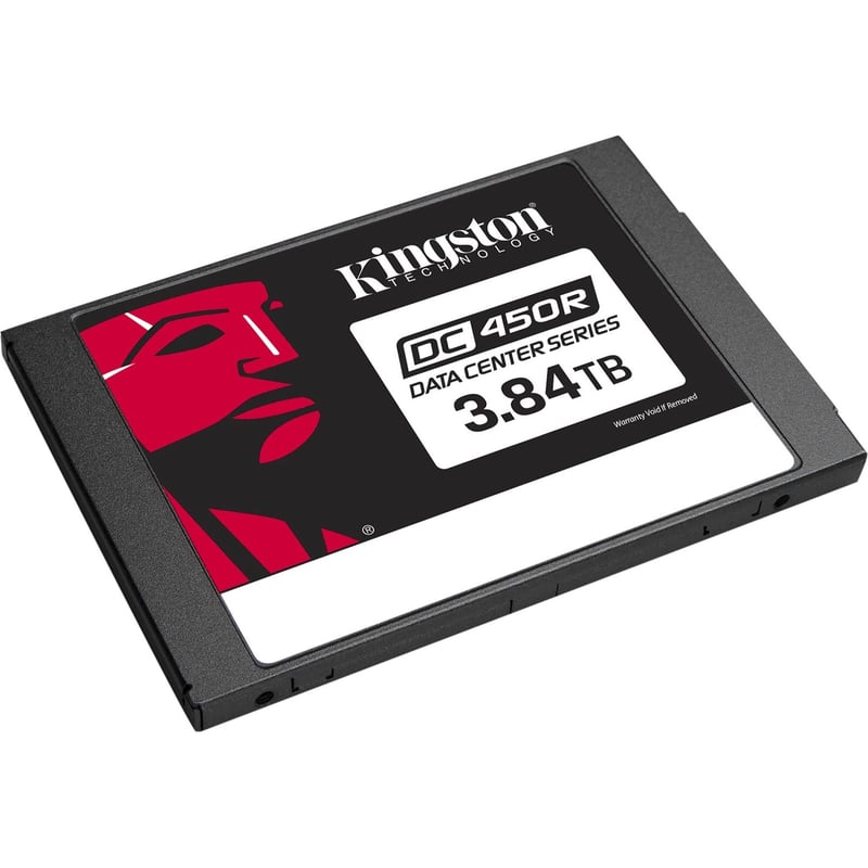 Kingston DC450R 3.84 TB Solid State Drive - 2.5" Internal - SATA (SATA/600) - Read Intensive - Thumbnail 1
