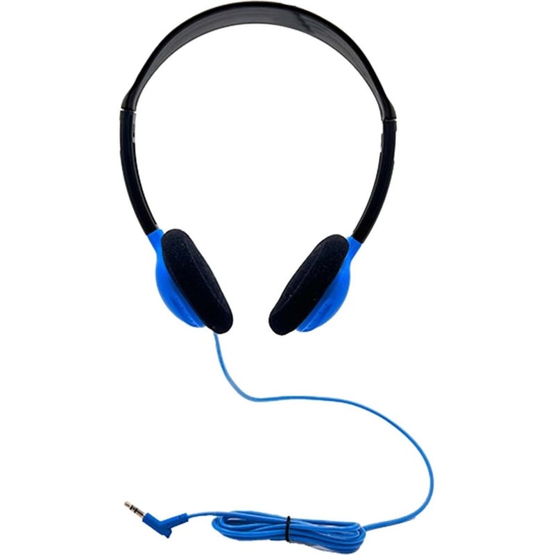 Hamilton Buhl Personal On-Ear Stereo Headphone, BLUE - 200 Pack - Thumbnail 2