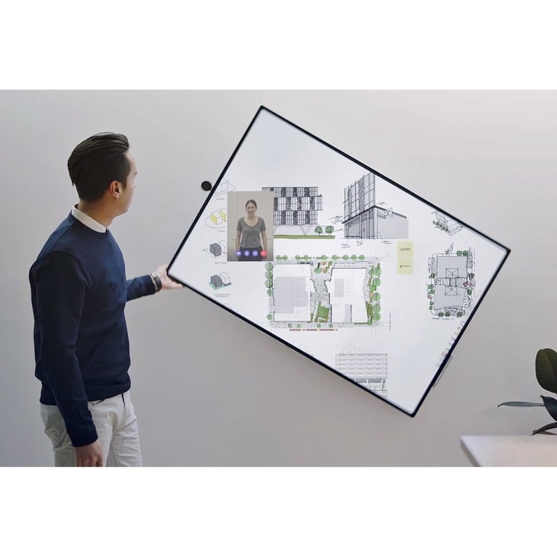 Microsoft Surface Hub 2S All-in-One Computer - Intel Core i5 8th Gen Quad-core (4 Core) - 8 GB RAM DDR4 SDRAM - 128 GB SSD - 85" 4K UHD 3840 x 2160 Touchscreen Display - Desktop - Platinum - TAA Compliant - Thumbnail 3
