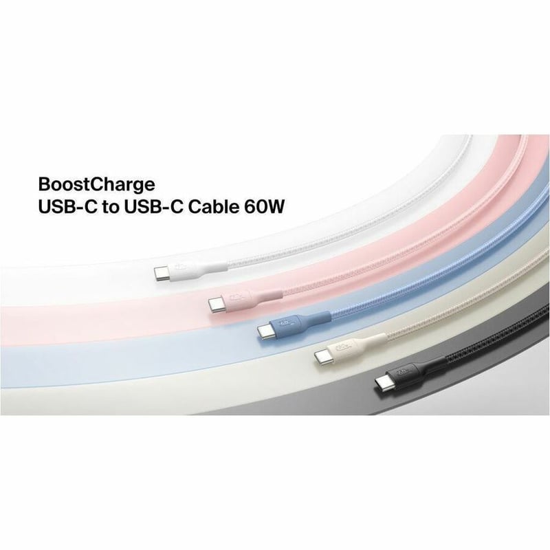 C - C CBL 60W 2.0 BRAIDED PCR 2M WHITE - Thumbnail 5