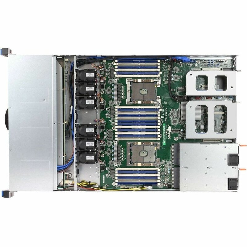 ASROCK RACK RM138-C622LM/4L 1U RACKMOUNT SERVER STORAGE BAREBONE INTEL XEON SCAL - Thumbnail 3