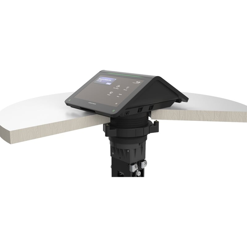 Crestron UCA-SMKR-UC2-3 Desk Mount for Video Conferencing System - Black - Thumbnail 2