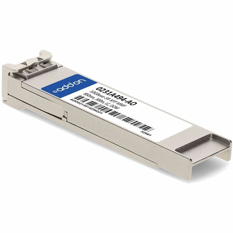 AddOn HP® 0231A494 Compatible TAA 10GBase-SR XFP Transceiver (MMF, 850nm, 300m, LC, DOM) - Thumbnail 3