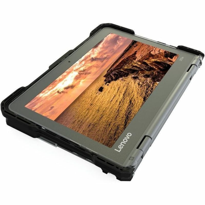Rugged Hard Shell Case for Lenovo 500e / 500w Gen 4 Chrome & Windows (w/ Stylus Cutout) - Thumbnail 4