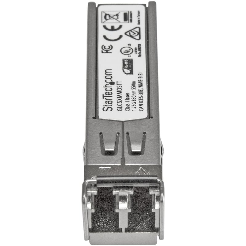 StarTech.com Cisco GLC-SX-MMD Compatible SFP Module - 1000BASE-SX - 1GE Gigabit Ethernet SFP 1GbE Multimode Fiber MMF Optic Transceiver - Thumbnail 2