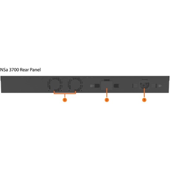 SonicWall NSA 3700 Network Security/Firewall Appliance - Thumbnail 2