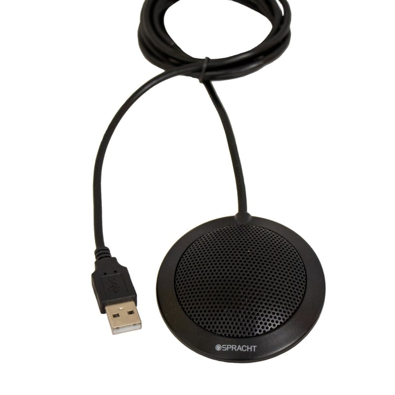 Spracht Wired Microphone - Black - Thumbnail 2