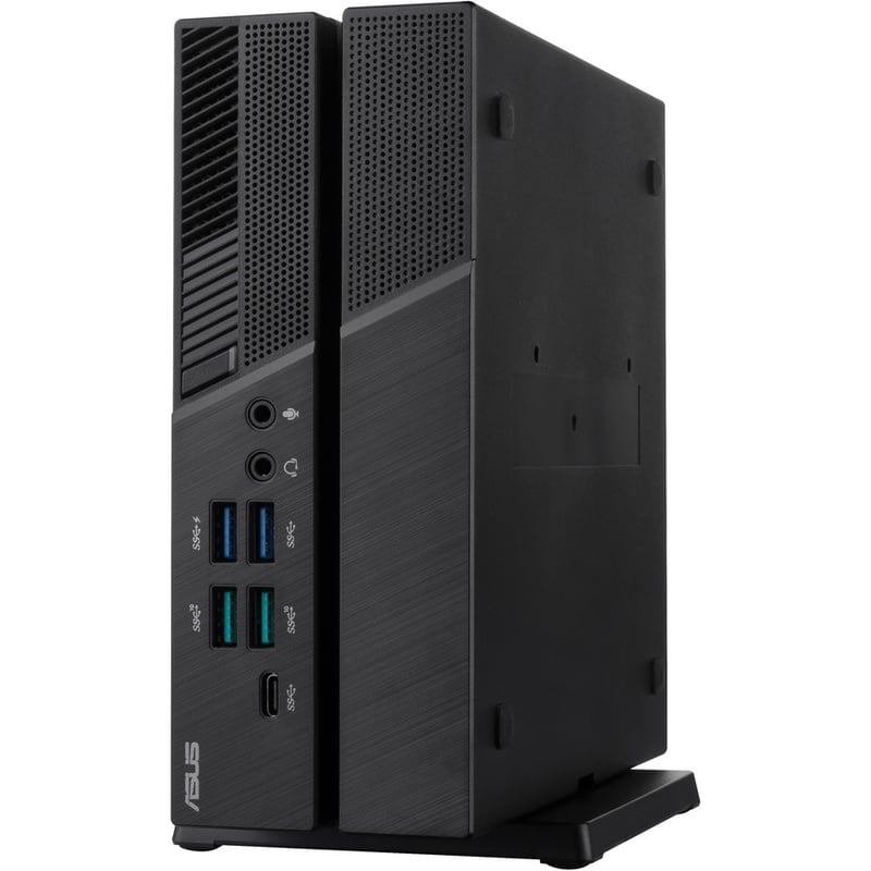 Asus miniPC PB60-B5641MD Desktop Computer - Intel Core i5 9th Gen i5-9500T Hexa-core (6 Core) 2.20 GHz - 8 GB RAM DDR4 SDRAM - 256 GB M.2 PCI Express NVMe SSD - Mini PC - Black