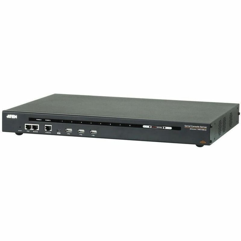 ATEN 8-Port Serial Console Server with Dual Power/LAN - Thumbnail 1