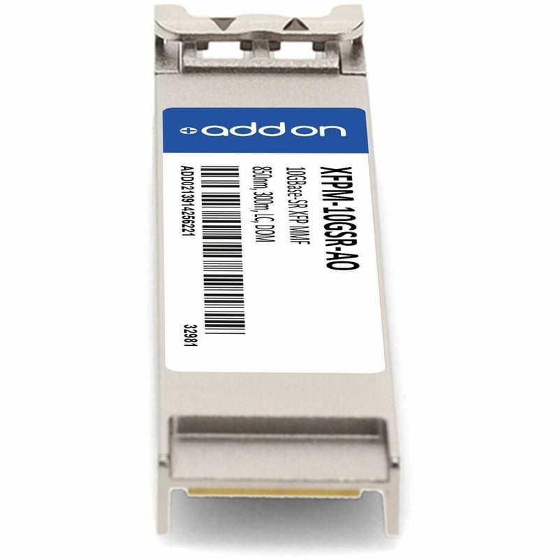 AddOn Amer Networks® XFPM-10GSR Compatible TAA 10GBase-SR XFP Transceiver (MMF, 850nm, 300m, LC, DOM) - Thumbnail 4