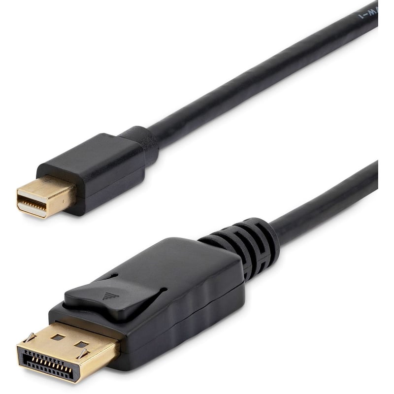 StarTech.com 6ft Mini DisplayPort to DisplayPort 1.2 Cable, 10 Pack, 4K x 2K mDP to DisplayPort Adapter Cable, Mini DP to DP Cord - Thumbnail 1