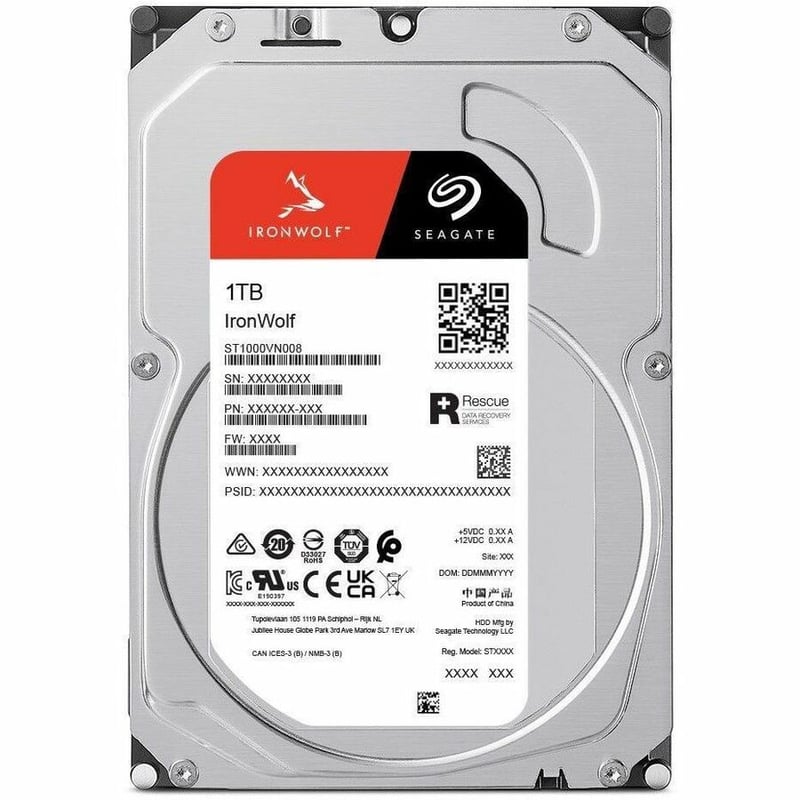 20PK SEAGATE IRONWOLF 1TB SATA 3.5 HDD - Thumbnail 4