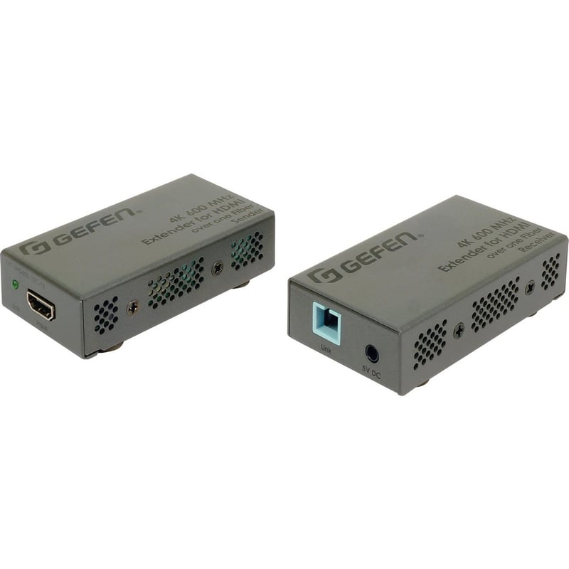 Gefen 4K Ultra HD 600 MHz Extender For HDMI Over One Fiber-Optic Cable - Thumbnail 1