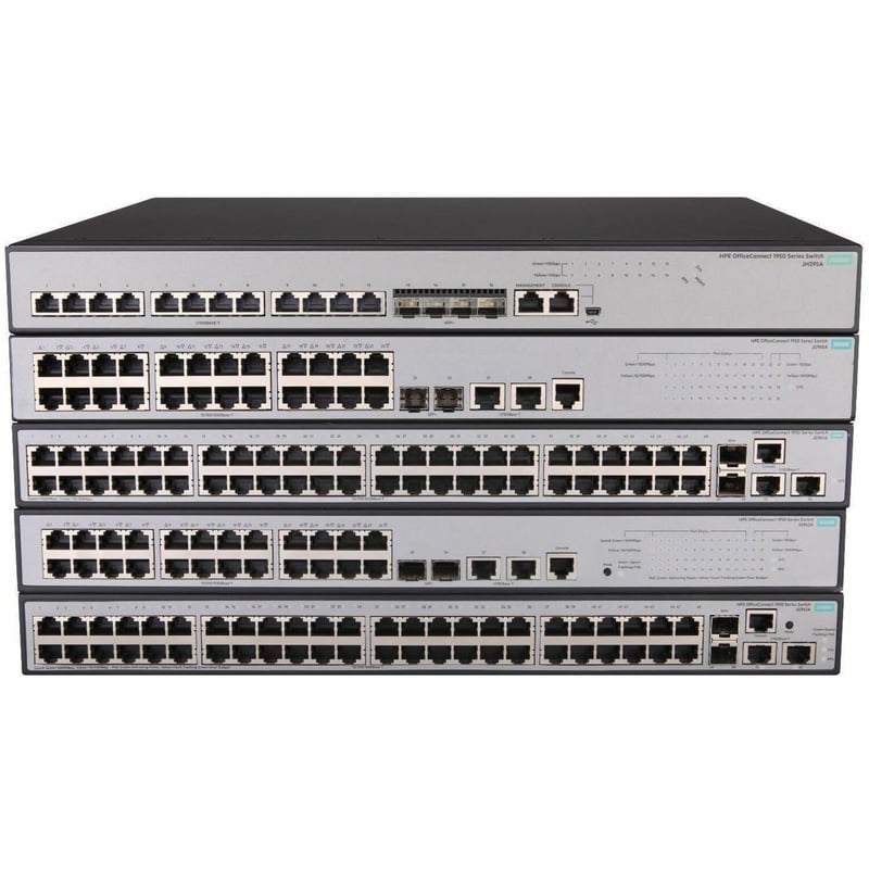 HPE 1950-48G-2SFP+-2XGT SWITCH 48 PORTS MANAGED RACK-MOUNTABLE