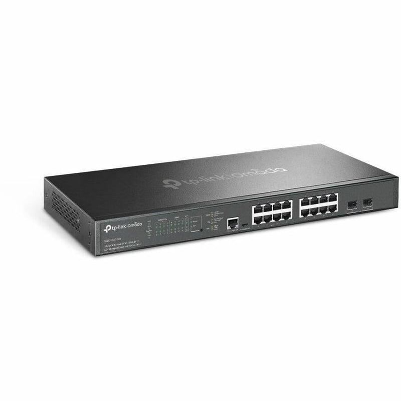 TP-Link Omada 16-Port 2.5G and 2-Port 10GE SFP+ L2+ Managed Switch with 8 Port PoE+ - Thumbnail 3