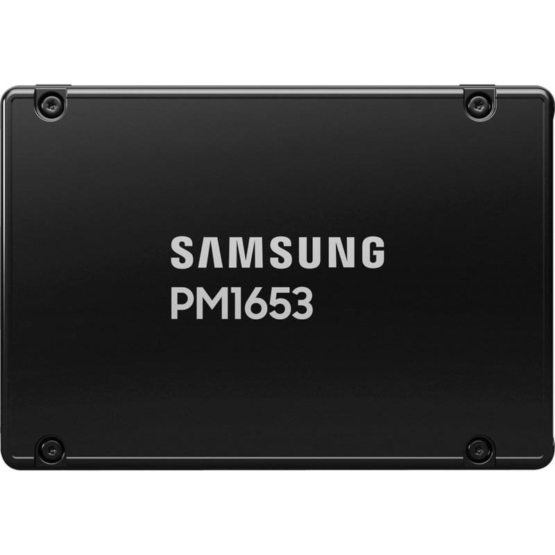 Samsung PM1653 MZILG7T6HBLA-00A07 7.68 TB Solid State Drive - 2.5" Internal - SAS (24Gb/s SAS) - Thumbnail 1