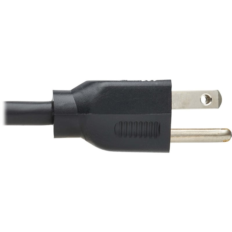 Eaton Tripp Lite Series Extension Cord Y Splitter, NEMA 5-15P to 2x NEMA 5-15R - 13A, 125V, 16 AWG, 1 ft. (0.3 m), Black - Thumbnail 5