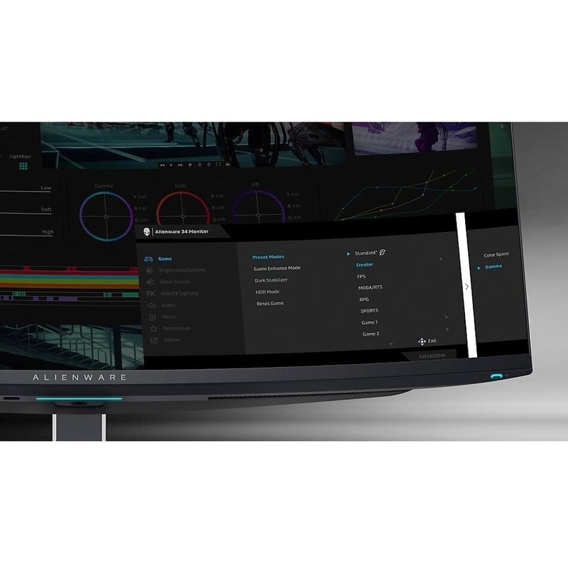 Dell Alienware AW3423DW 34" Class UW-QHD Curved Screen Gaming OLED Monitor - 21:9