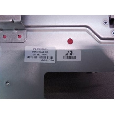 HPE Non-Volatile Memory Express (NVMe) Riser - Thumbnail 2