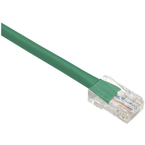 UNC CAT6 PATCH CABLE, 08 FT GREEN WITH BOOTED. HIGH-PERFORMANCE CAT6 ETHERNET CA
