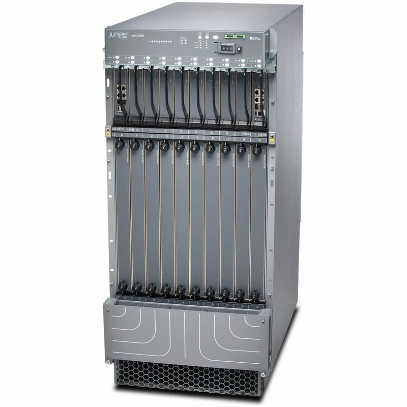 Juniper 10 Slot MX2008 Chassis, Base Bundle With 1 Routing Engine,SFBs, Fan Trays - Thumbnail 3