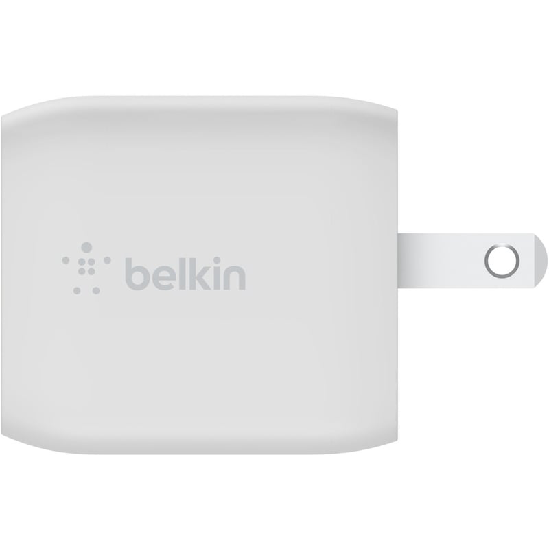 Belkin BoostCharge Pro Dual USB-C GaN Wall Charger with PPS 45W Laptop Chromebook Charging - Power Adapter - Thumbnail 3
