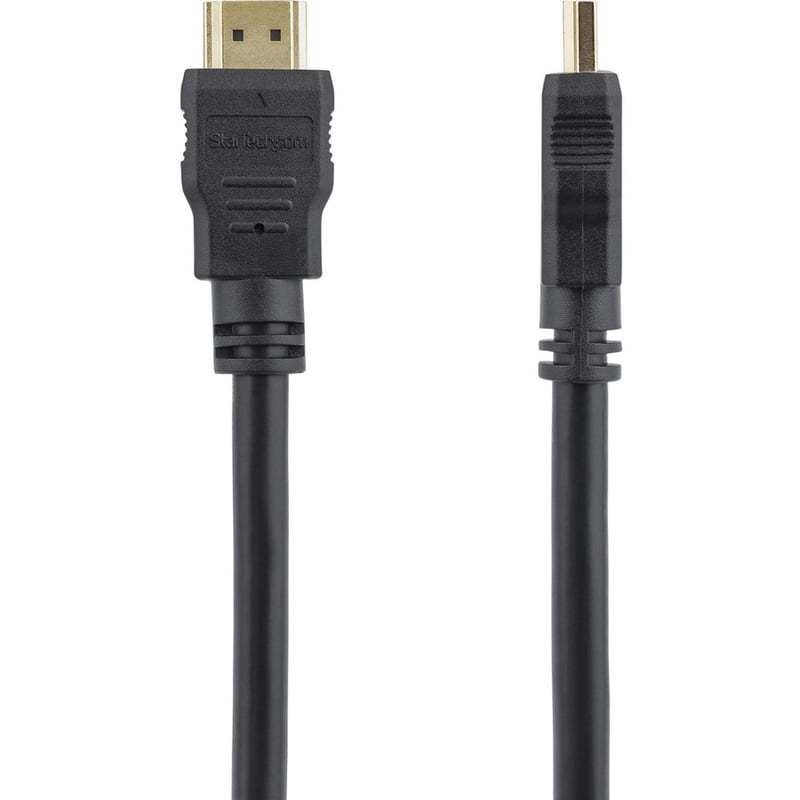 StarTech.com 10ft/3m HDMI Cable, 4K High Speed HDMI Cable with Ethernet, Ultra HD 4K 30Hz Video, HDMI 1.4 Cable, HDMI Monitor Cord, Black - Thumbnail 3