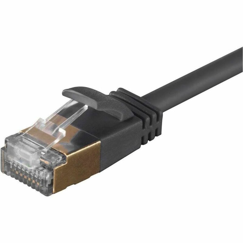 MONOPRICE SLIMRUN CAT6A ETHERNET PATCH CABLE - SNAGLESS RJ45_ STRANDED_ F/FTP_ P - Thumbnail 3