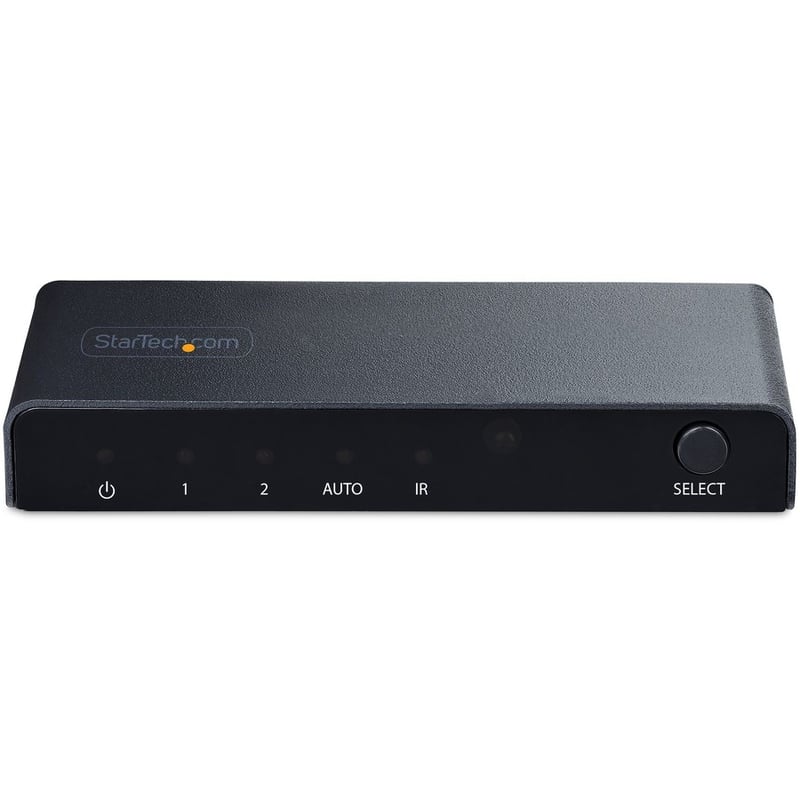 StarTech.com 2-Port 8K HDMI Switch, HDMI 2.1 Switcher 4K 120Hz/8K 60Hz UHD, HDR10+, HDMI Switch 2 In 1 Out, Auto/Manual Source Switching - Thumbnail 4