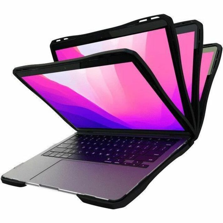 Rugged Hard Shell Air Style Case for Apple MacBook Air 13.6" (M2 / M3 / M4) - Thumbnail 5